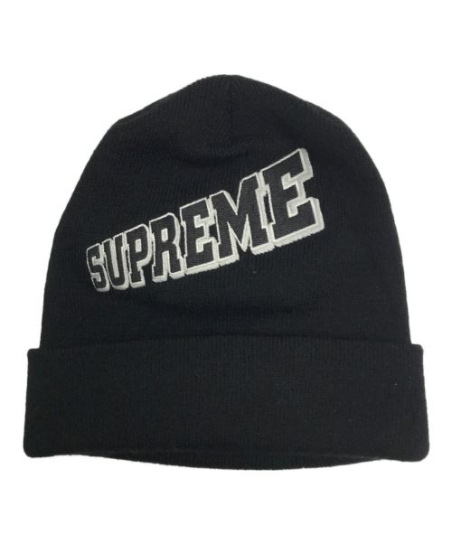 SUPREME（シュプリーム）Supreme (シュプリーム) ビーニーキャップ ブラックの古着・服飾アイテム