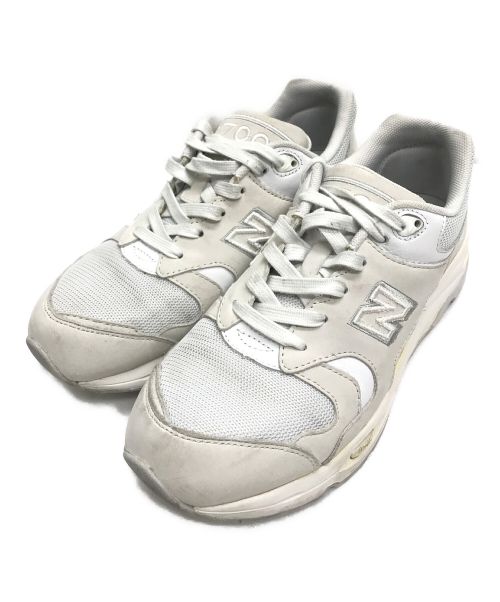 NEW BALANCE（ニューバランス）NEW BALANCE (ニューバランス) ローカットスニーカー ホワイト サイズ:27.5の古着・服飾アイテム