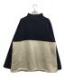 RYETEHDER (ライテンダー) MORRIS SWEATER ホワイト×ネイビー：3980円