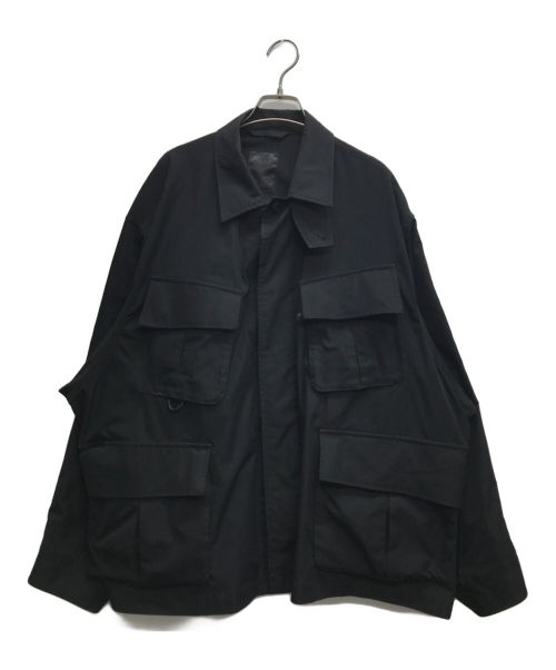 DAIWA PIER39（ダイワ ピア39）DAIWA PIER39 (ダイワ ピア39) Tech Jungle Fatigue Jacket /テック ジャングル ファティーグ ジャケット ブラック サイズ:Lの古着・服飾アイテム