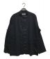 MARKA（マーカ）の古着「LINEN POPLIN WORK JACKET/リネンポプリンワークジャケット」｜ブラック