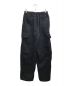 MARKA (マーカ) LINEN POPLIN COCOON WIDE CARGO PANTS /リネン ポプリン コットン ワイド カーゴ パンツ ブラック サイズ:S：14000円