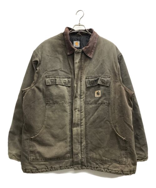 CarHartt（カーハート）CarHartt (カーハート) トラディショナルジャケット ブラウン サイズ:記載無しの古着・服飾アイテム