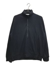 MARKA（マーカ）の古着「HALF ZIP - super140's wool knit」｜ネイビー