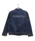 Matin Kim (マーティン・キム) APPLIQUE SPELL DENIM JACKET インディゴ サイズ:S：10000円