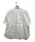 MARGARET HOWELL (マーガレットハウエル) 半袖リネンシャツ ホワイト サイズ:2：5000円