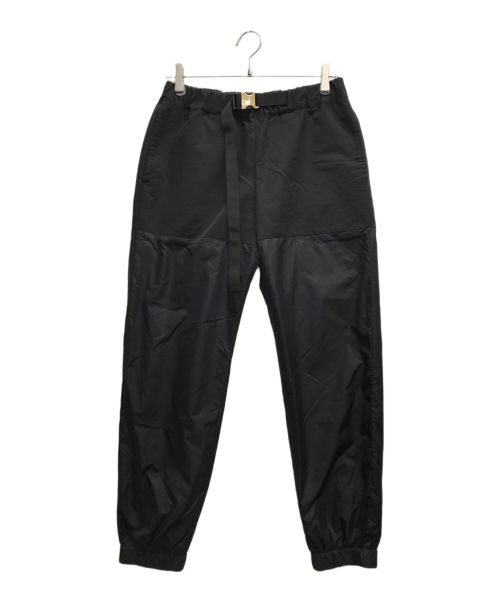 sacai（サカイ）sacai (サカイ) ナイロン切替トラックパンツ ブラック サイズ:2の古着・服飾アイテム