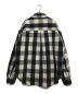 UNUSED (アンユーズド) Block Check Shirt Jacket /ブロック チェック シャツ ジャケット ホワイト×ブラック サイズ:1：60000円