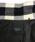 中古・古着 UNUSED (アンユーズド) Block Check Shirt Jacket /ブロック チェック シャツ ジャケット ホワイト×ブラック サイズ:1：60000円
