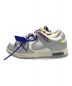 NIKE (ナイキ) OFFWHITE (オフホワイト) 1 OF 50 No.48 Dunk Low ホワイト×グレー サイズ:28：32000円