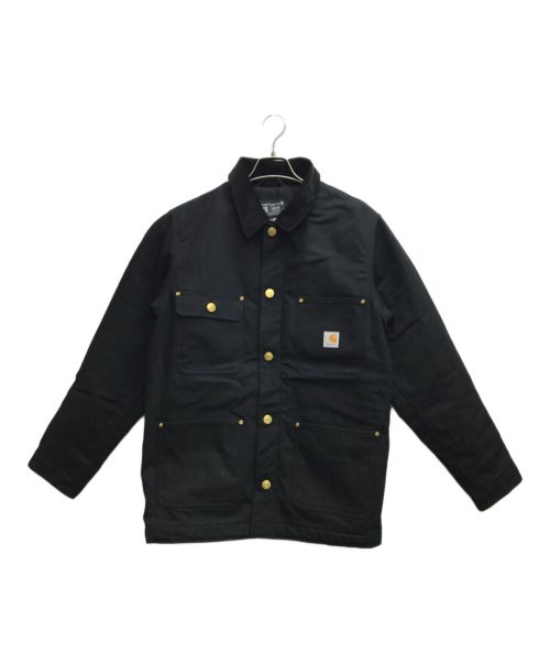 CarHartt（カーハート）CarHartt (カーハート) DUCK CHORE COAT ブラック サイズ:Sの古着・服飾アイテム