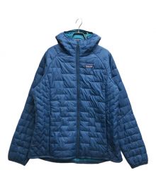 Patagonia（パタゴニア）の古着「マイクロ・パフ・フーディ」｜ブルー