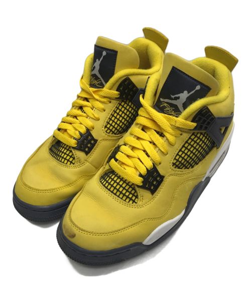 NIKE（ナイキ）NIKE (ナイキ) Air Jordan 4/エアジョーダン4 イエロー サイズ:25.5の古着・服飾アイテム