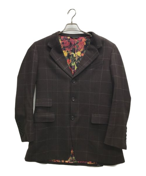 Paul Smith COLLECTION（ポールスミス コレクション）Paul Smith COLLECTION (ポールスミス コレクション) 3Bウールジャケット ブラウン サイズ:XLの古着・服飾アイテム