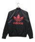 adidas Originals (アディダスオリジナル) NIGO (二ゴー) サテントラックジャケット ブラック×レッド サイズ:M：5000円