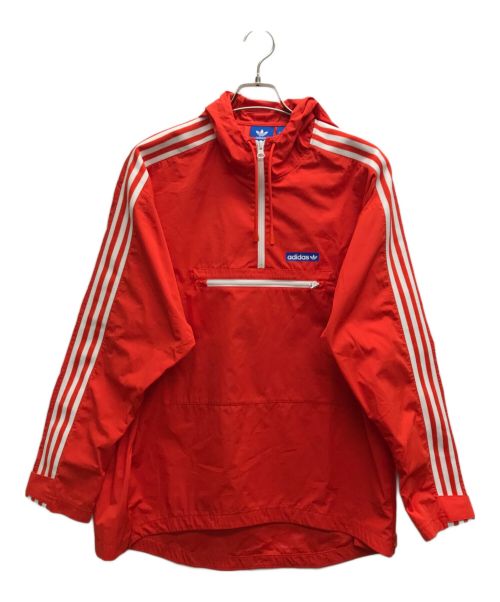 adidas Originals（アディダスオリジナル）adidas Originals (アディダスオリジナル) アノラックパーカー オレンジ サイズ:Lの古着・服飾アイテム