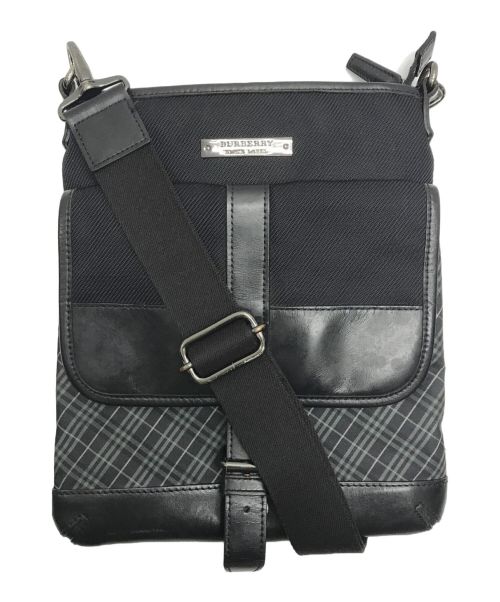 BURBERRY BLACK LABEL（バーバリーブラックレーベル）BURBERRY BLACK LABEL (バーバリーブラックレーベル) ショルダーバッグ ブラックの古着・服飾アイテム