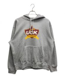 SUPREME（シュプリーム）の古着「UGK Hooded Sweatshirt Heather Grey パーカー /UGK フーデッド スウェットシャツ ヘザーグレイ」｜グレー