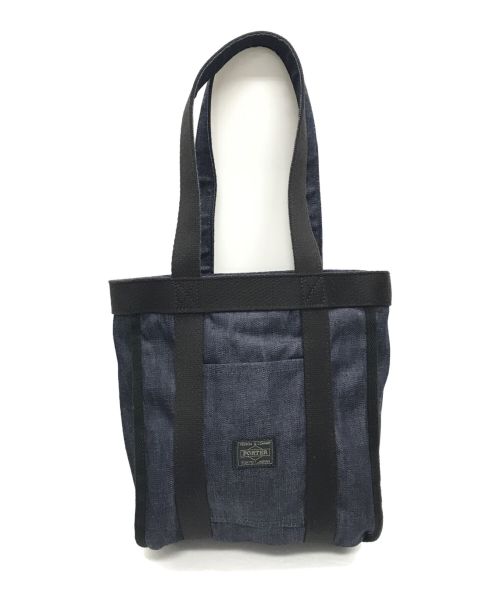 PORTER（ポーター）PORTER (ポーター) TOTE BAG(S)/トートバッグ インディゴの古着・服飾アイテム