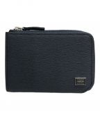 PORTERポーター）の古着「COIN & PASS CASE」｜ネイビー