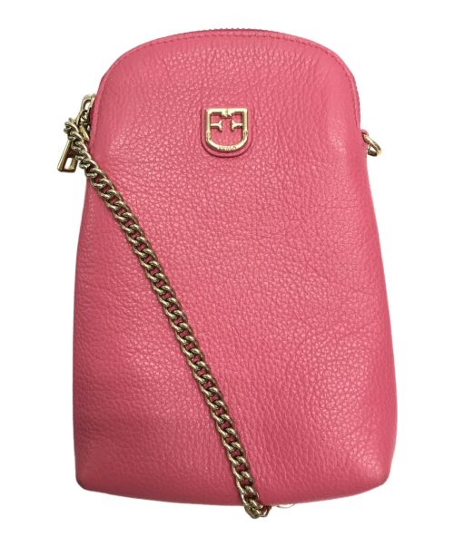 FURLA（フルラ）FURLA (フルラ) ショルダーバッグ ピンクの古着・服飾アイテム