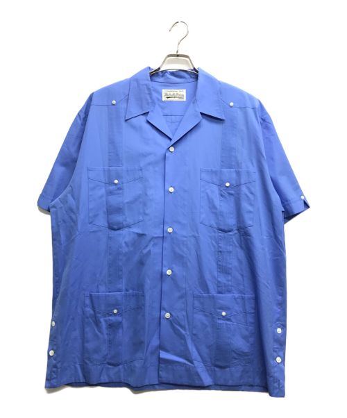 WACKO MARIA（ワコマリア）WACKO MARIA (ワコマリア) CUBA SHIRT スカイブルー サイズ:Lの古着・服飾アイテム