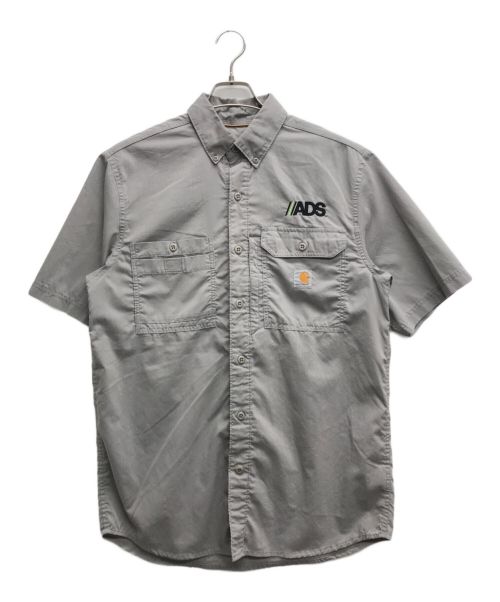 CarHartt（カーハート）CarHartt (カーハート) 半袖BDシャツ グレー サイズ:Mの古着・服飾アイテム