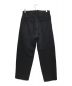 stein (シュタイン) IN TUCK BLANKET TROUSERS ブラック サイズ:M：10000円