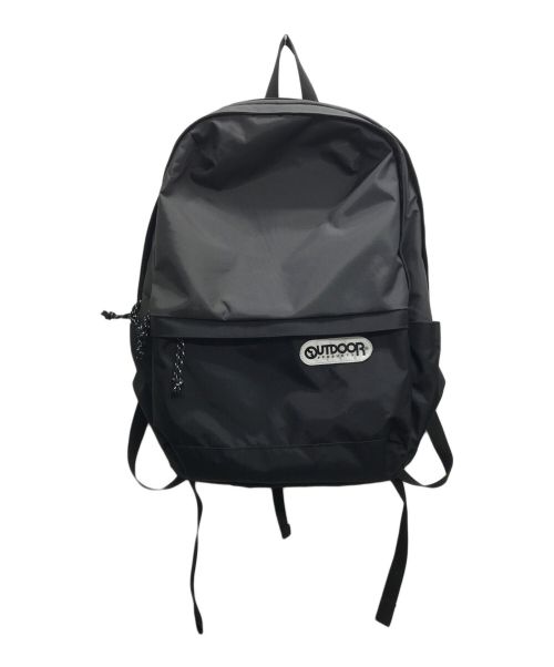 OUTDOOR PRODUCTS（アウトドア プロダクツ）OUTDOOR PRODUCTS (アウトドア プロダクツ) ナイロンリュック ブラック×グレー サイズ:約20Lの古着・服飾アイテム