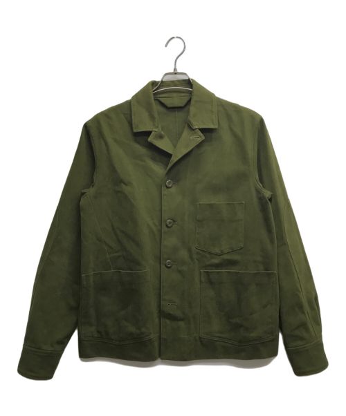 Acne studios（アクネ ストゥディオス）Acne studios (アクネ ストゥディオス) Media Twill ジャケット カーキ サイズ:44の古着・服飾アイテム