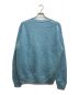 AURALEE (オーラリー) BRUSHED SUPER KID MOHAIR KNIT P/O ブルー サイズ:3：23000円