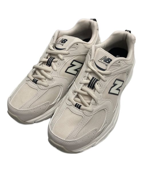 NEW BALANCE（ニューバランス）NEW BALANCE (ニューバランス) ローカットスニーカー アイボリー サイズ:23.5cmの古着・服飾アイテム