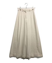 theory（セオリー）の古着「ROSINA CREPE SUB SKIRT TROUSER」｜ホワイト