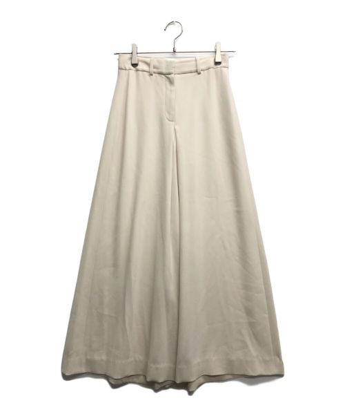 theory（セオリー）theory (セオリー) ROSINA CREPE SUB SKIRT TROUSER ホワイト サイズ:XXOの古着・服飾アイテム