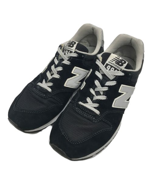 NEW BALANCE（ニューバランス）NEW BALANCE (ニューバランス) ローカットスニーカー ブラック サイズ:25.5cmの古着・服飾アイテム