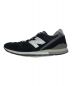 NEW BALANCE (ニューバランス) ローカットスニーカー ブラック サイズ:25.5cm：6000円