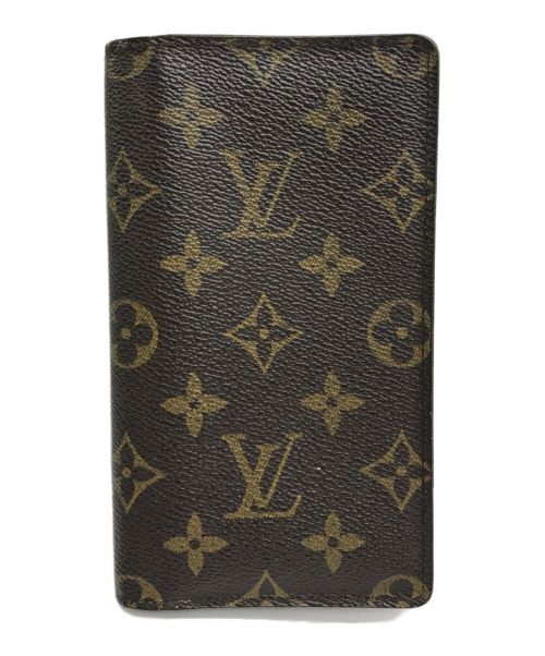 LOUIS VUITTON（ルイ ヴィトン）LOUIS VUITTON (ルイ ヴィトン) アジェンダ・ポッシュ / 手帳カバー ブラウンの古着・服飾アイテム