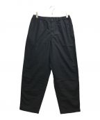 CUP AND CONEカップアンドコーン）の古着「Light Cotton Easy Pants」｜ブラック