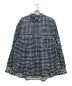 Porter Classic（ポータークラシック）の古着「ROLL UP 水彩 GINGHAM SHIRT」｜ブルー