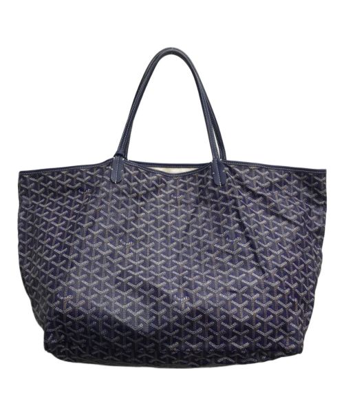 GOYARD（ゴヤール）GOYARD (ゴヤール) サンルイトートバッグ ブルーの古着・服飾アイテム