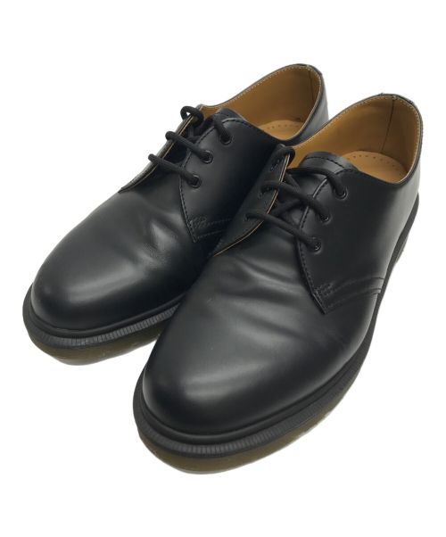 Dr.Martens（ドクターマーチン）Dr.Martens (ドクターマーチン) 3ホールシューズ ブラック サイズ:UK 8の古着・服飾アイテム