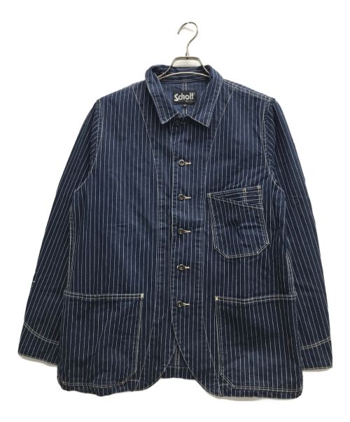 Schott（ショット）Schott (ショット) OLD HICKOLY WORK JACKET ネイビー サイズ:Ｍの古着・服飾アイテム