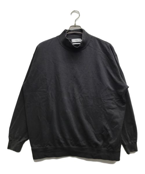 Graphpaper（グラフペーパー）Graphpaper (グラフペーパー) Heavy Weight Mock Neck Hem Rib グレー サイズ:1の古着・服飾アイテム