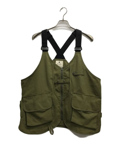 Snow peak（スノーピーク）Snow peak (スノーピーク) TAKIBI Vest カーキ サイズ:Lの古着・服飾アイテム