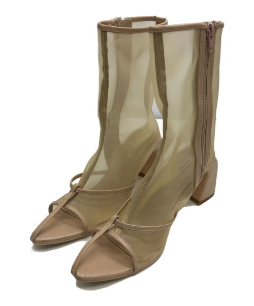 Ameri（アメリ）Ameri (アメリ) SANDAL LIKE BOOTS ベージュ サイズ:Mの古着・服飾アイテム