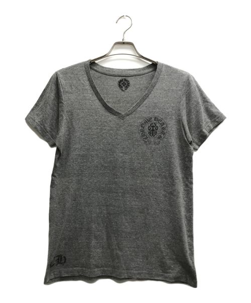 CHROME HEARTS（クロムハーツ）CHROME HEARTS (クロムハーツ) 星条旗プリントTシャツ グレー サイズ:Lの古着・服飾アイテム