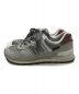 NEW BALANCE (ニューバランス) ローカットスニーカー カーキ サイズ:24：3980円