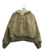 NIKEナイキ）の古着「AS W NSW ESSNTL FX FUR GX JKT」｜ベージュ