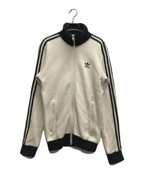 adidas（アディダス）adidas (アディダス) ワッフルベッケンバウアー ホワイト×ブラック サイズ:XSの古着・服飾アイテム