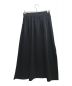 HYKE (ハイク) TWIST SATIN WRAP SKIRT ブラック サイズ:2：9000円